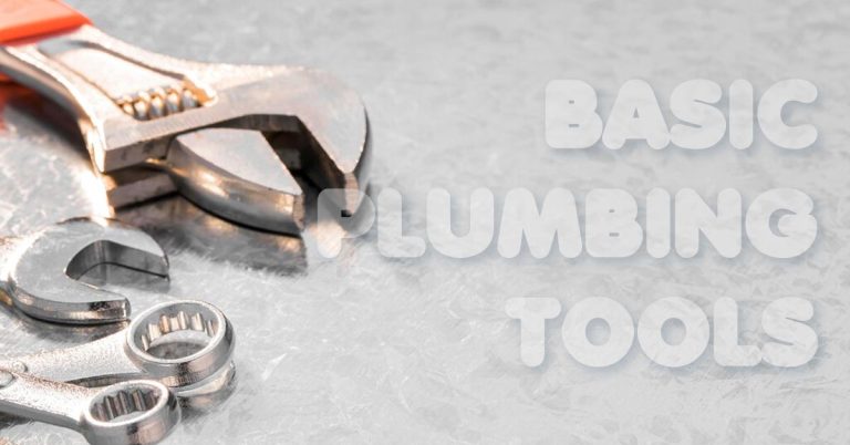 Basic Plumbing Tools Every DIYer Should Have